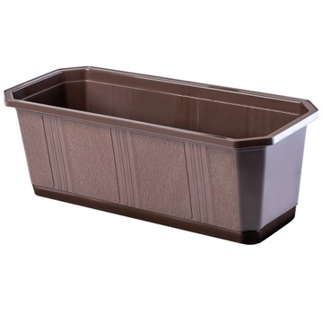 SKRZYNKA BALKONOWA 40cm DONICZKA NA KWIATY