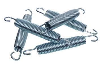 Пружина с бочкообразной проушиной 22/3,0х160