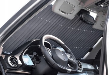 OSŁONA NA SZYBĘ SAMOCHODU AUTA ROLETA ŻALUZJA MATA PRZECIWSŁONECZNA PRZÓD