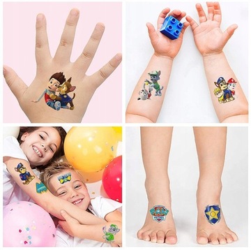 ЛУЧШИЕ МОЮЩИЕСЯ ТАТУ ДЛЯ ДЕТЕЙ КАЧЕСТВЕННЫЕ УЗОРЫ PAW PATROL