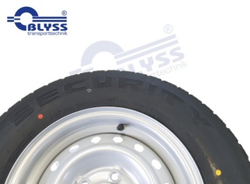 KOŁO SECURITY 185 R14C TR603 5x112 DO PRZYCZEPY