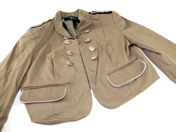 ŻAKET MARYNARKA MILITARY KHAKI 38 M