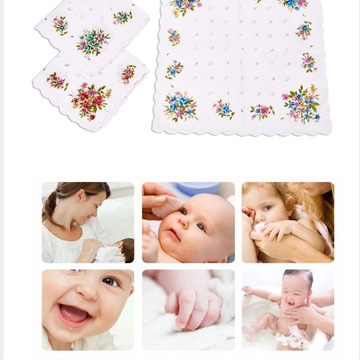 ХЛОПКОВЫЕ ПЛЯЖНЫЕ САЛФЕТКИ 10 ШТ.