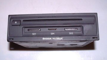 CZYTNIK NAWIGACJI MULTIMEDIA SD MIB2 MIB SKODA KAROQ HARMAN nr. 565035021D