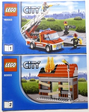 LEGO INSTRUKCJA CITY 60003 Alarm pożarowy