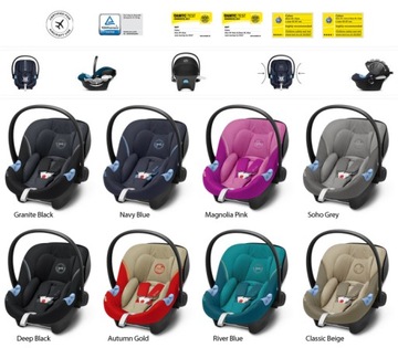 Коляска CAMARELO ZEO 3в1 Cybex Aton M i-Size