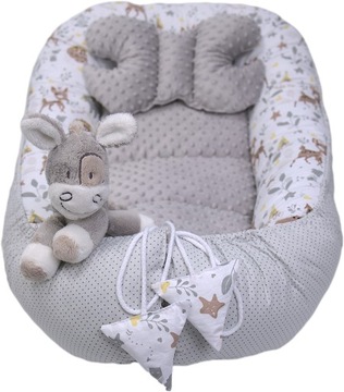 НАБОР ДЕТСКОГО КОКОНА NEST MINKY PLAYER X