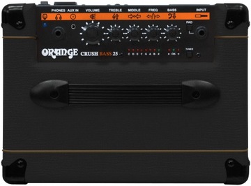 ORANGE CRUSH BASS 25 BK COMBO BASOWE 25W