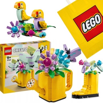 LEGO CREATOR 3W1 31149 KWIATY W KONEWCE + GRATIS TORBA LEGO ZESTAW PREZENT