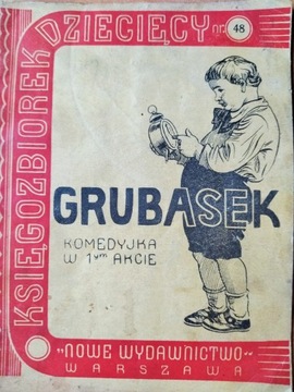 KSIĘGOZBIOREK DZIECIĘCY GRUBASEK KOMEDYJKA
