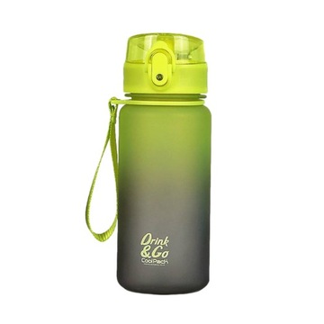 COOLPACK BIDON NA WODĘ 400 ML GRADIENT CZARNY CYTRYNOWY