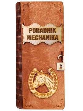 PORADNIK MECHANIKA Książka na FLASZKĘ Prezent