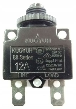 Автоматический выключатель 12А KUOYUH серии 88