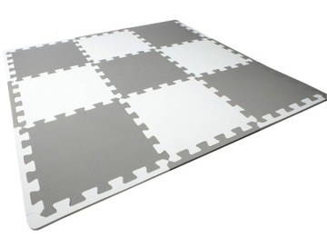 БОЛЬШОЙ КОВРИК ИЗ ПЕНЫ ЭВА 90x90 ПАЗЛ ИЗ ПЕНЫ ТОЛСТОЙ