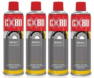 Środek CX80 Xbrake Cleaner 600 ml do hamulców - 4x