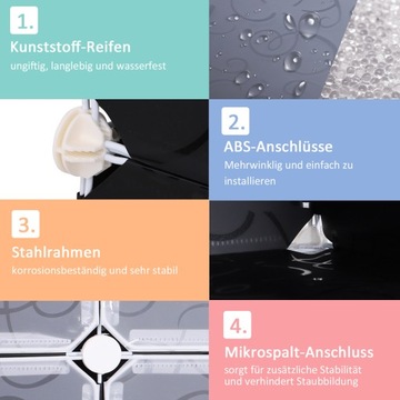 Шкаф для обуви с полками Органайзер для полок своими руками ПП 16 отделений 32 шт. обуви