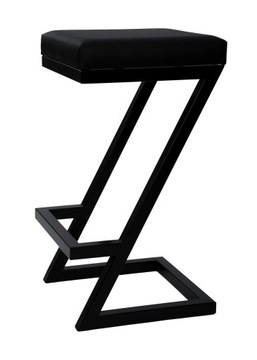 Hoker stołek metalowy loft krzesło barowe 85