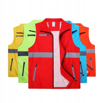 High Visibility Reflective Vest Volunteer Worker R