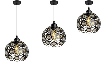 LAMPA WISZĄCA SUFITOWA ŻYRANDOL EDISON LED PLAFON