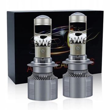 2x SOCZEWKA H7 BI LED PROJEKTOR BILED 6000K ZESTAW