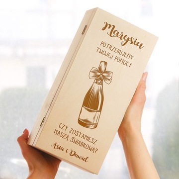 ЗАПРОС НА СВАДЕБНЫЙ Свидетель WHISKY BOX