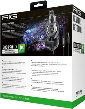 Проводные наушники NACON RIG XS One RIG 300 PRO HX
