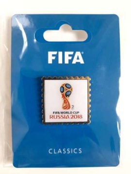 Значок Чемпионата мира по футболу FIFA в России 2018