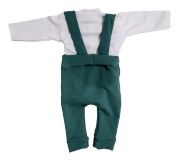 КОМПЛЕКТ боди галстук-бабочка, подтяжки, брюки, КРЕЩЕНИЕ, 1 ГОД 68