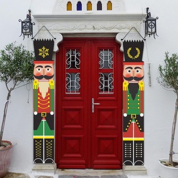 Рождественский декоративный баннер 