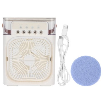 Klimatyzer PRZENOŚNY Wentylator USB 10W Cichy