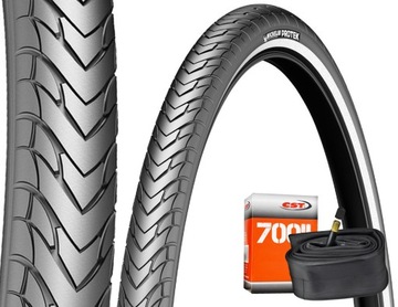 OPONA ROWEROWA 28'' CALI MICHELIN PROTEK 700x28C + DĘTKA CST 700x25-32C AV