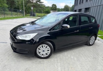 Ford C-MAX II Grand C-MAX Facelifting 1.0 EcoBoost 100KM 2017 Ford C-MAX BDB stan Serwis Klima oplacony Zamiana Benzyna 100KM, zdjęcie 1