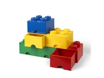 LEGO КОНТЕЙНЕР С ЯЩИКАМИ КИРПИЧ 8 СВЕТЛО-РОЗОВЫЙ