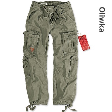 SURPLUS Duże Spodnie Bojówki AIRBORNE Vintage 5XL