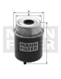 FILTR PALIVA WK 8136 MANN-FILTER