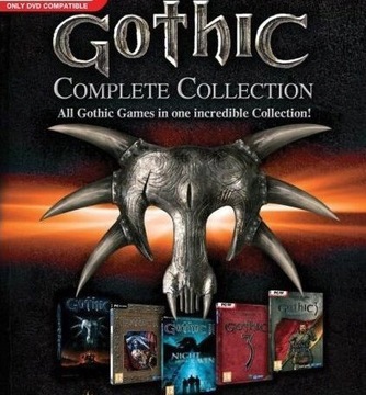 GOTHIC COMPLETE 1+2+3+2DLC (NOC KRUKA + ZMIERZCH BOGÓW) KLUCZ STEAM PC PL