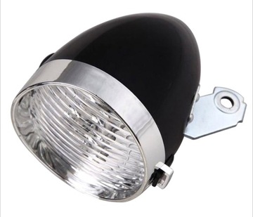 Lampa rowerowa led retro