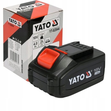 Литий-ионный аккумулятор Yato 18 В 4 Ач