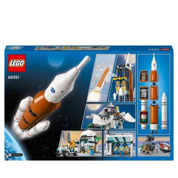 LEGO City 60351 Запуск ракеты из космопорта