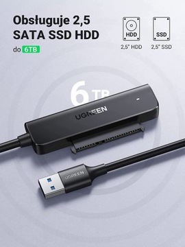 Адаптер SmartLink USB 3.0 — SATA 2.5 HDD 6G UASP
