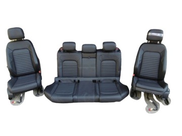 FOTELE KANAPA VW PASSAT B8 KOMBI SKÓRA KOMPLET