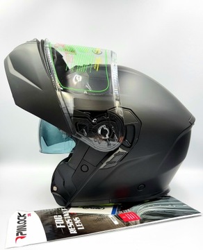 NAXA FO7/B PINLOCK SZCZĘKOWY KASK MOTOCYKLOWY M
