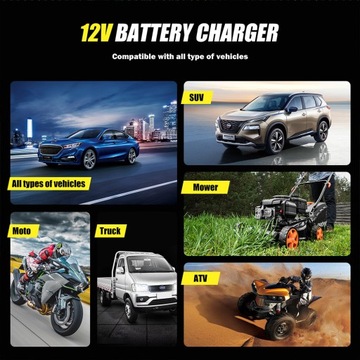 ВЫПРЯМИТЕЛЬНОЕ ЗАРЯДНОЕ УСТРОЙСТВО ДЛЯ АВТОМОБИЛЬНОГО МОТОЦИКЛА LCD 12V 6A