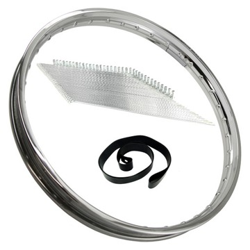 FELGA OBRĘCZ 19 x 1.40 SZPRYCHY ROMET KOMAR