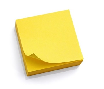 BLOCZEK SAMOPRZYLEPNY DONAU ECO, 76X76MM, 10x100 KART., JASNOŻÓŁTY