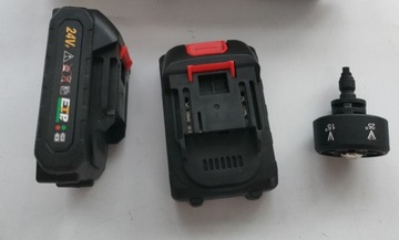 АККУМУЛЯТОРНАЯ МАШИНА ДАВЛЕНИЯ 2*АККУМУЛЯТОРНАЯ 24В 30БАР 300ВТ ФОРСУНКИ 6 В 1