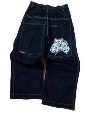 мужские брюки уличная одежда джинсы JNCO Jeans Y2k Hi