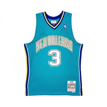 БИРЮЗОВАЯ ФУТБОЛКА MITCHELL&NESS NBA NEW ORLEAN HORNETS CHRIS PAUL - XL
