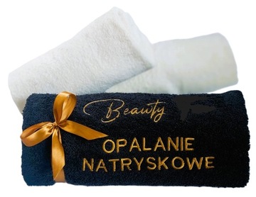 RĘCZNIK HAFTOWANY 70x140 HAFT LOGO TWOJEJ FIRMY RĘCZNIK REKLAMA NA PREZENT
