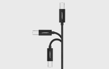 КАБЕЛЬ UGREEN USB C-USB B 2.0 ДЛЯ СКАНЕР-ПРИНТЕРА КАБЕЛЬ 480 МБ/С 1М